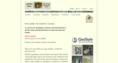 Desktop Screenshot of geosecslides.co.uk
